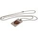 West Ham United FC Enamel Crest Dog Tag & Chain-187802