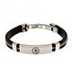 Chelsea FC Silver Inlay Silicone Bracelet-102006
