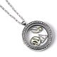 Harry Potter Silver Plated Charm Locket Necklace-188779