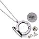 Harry Potter Silver Plated Charm Locket Necklace-188779