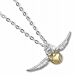 Harry Potter Silver Plated Golden Snitch Necklace-194758