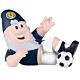 Scottish FA Sliding Tackle Gnome-TM-00251
