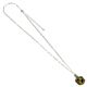 Harry Potter Silver Plated Hufflepuff Necklace-TM-00360