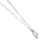 Harry Potter Silver Plated Necklace Hedwig Owl-TM-00361