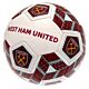 West Ham United FC Hex Size 3 Football-TM-00570