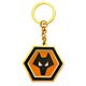 Wolverhampton Wanderers FC Crest Keyring-TM-01496
