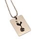 Tottenham Hotspur FC Enamel Crest Dog Tag & Chain-TM-01666
