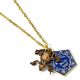 Harry Potter Gold Plated Chocolate Frog Necklace-TM-01835
