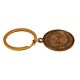 Celtic FC Antique Gold Crest Keyring-TM-01961