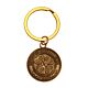 Celtic FC Antique Gold Crest Keyring-TM-01961