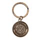 Celtic FC Antique Silver Crest Keyring-TM-01962