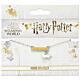 Harry Potter Silver Plated Bar Bracelet Hufflepuff-TM-02049