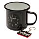 Top Gun Enamel Mug & Keyring Set-TM-02771