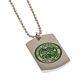 Celtic FC Enamel Crest Dog Tag & Chain-TM-03353