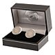 Celtic FC Stainless Steel Round Cufflinks-TM-03458