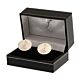 Tottenham Hotspur FC Stainless Steel Round Cufflinks-TM-03463