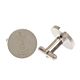 Tottenham Hotspur FC Stainless Steel Round Cufflinks-TM-03463