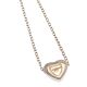 Arsenal FC Stainless Steel Heart Necklace-TM-03465
