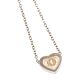 Rangers FC Stainless Steel Heart Necklace-TM-03469