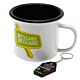 Beetlejuice Enamel Mug & Keyring Set-TM-02767
