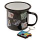 MTV Enamel Mug & Keyring Set-TM-02768