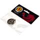 Scottish FA Antique Silver Crest Keyring-147529