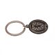 Scottish FA Antique Silver Crest Keyring-147529