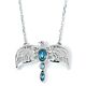 Harry Potter Sterling Silver Crystal Necklace Diadem-TM-00480