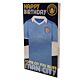 Manchester City FC Retro Shirt Birthday Card-TM-03892