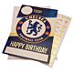 Chelsea FC Birthday Card With Stickers-TM-03908