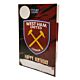 West Ham United FC Birthday Card With Stickers-TM-03915