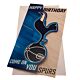 Tottenham Hotspur FC Crest Birthday Card-TM-03938