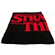 Stranger Things Premium Fleece Blanket Logo-TM-01731