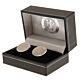 Chelsea FC Stainless Steel Round Cufflinks-TM-03459