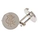 Rangers FC Stainless Steel Round Cufflinks-TM-03462