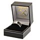 West Ham United FC Carbon Fibre Ring Medium-188325