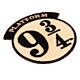 Harry Potter Iron-On Patch 9 & 3 Quarters-TM-01398
