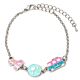 Barbie Silver Plated Charm Bracelet-TM-03999