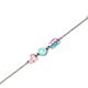 Barbie Silver Plated Charm Bracelet-TM-03999