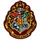 Harry Potter Iron-On Patch Hogwarts Crest-TM-04200