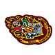 Harry Potter Iron-On Patch Hogwarts Crest-TM-04200