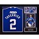 Rangers FC Tavernier Signed Shirt (Framed)-TM-04685