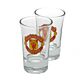 Manchester United FC 2pk Shot Glass Set-70719