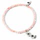 Harry Potter Stone Bracelet With Sterling Silver Charm Luna Glasses-TM-04734