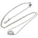 Liverpool FC Stainless Steel Heart Necklace-TM-03467