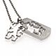 Chelsea FC Cut Out Lion Dog Tag & Chain-1856