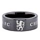 Chelsea FC Black Ceramic Ring Medium-TM-05136