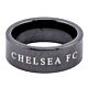 Chelsea FC Black Ceramic Ring Medium-TM-05136