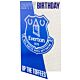 Everton FC Crest Birthday Card-TM-03929