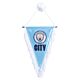 Manchester City FC Triangular Mini Pennant-TM-03963